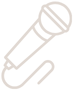 Symbol für freie Rednerin – Mikrofon